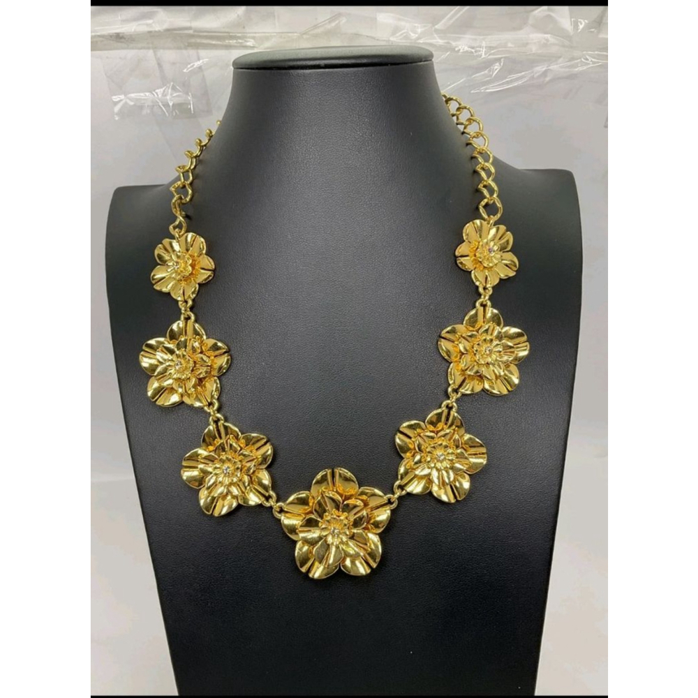 Kate Spade New York Goldtone Flower Statement Necklace | NWOT | 17"